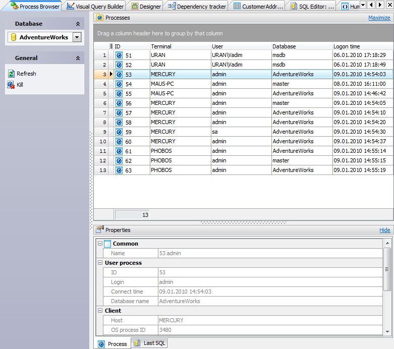Process Browser
