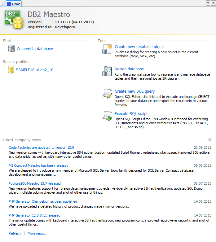 Start Page