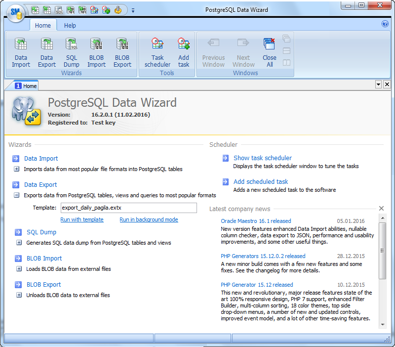 Start Page