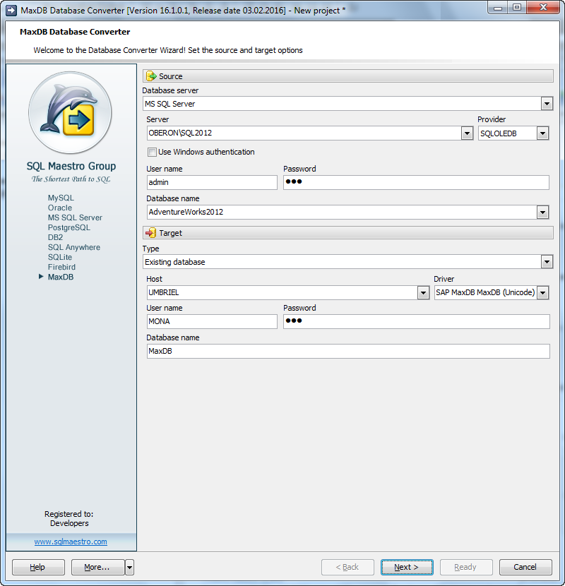 Start Page
