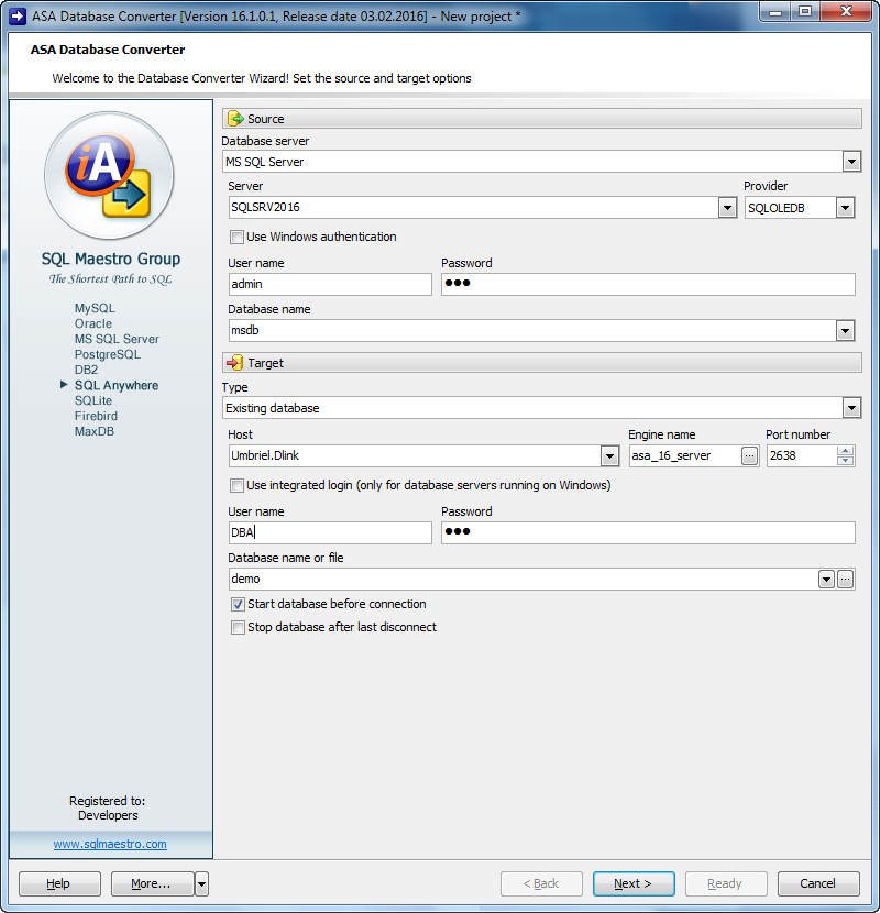 Start Page